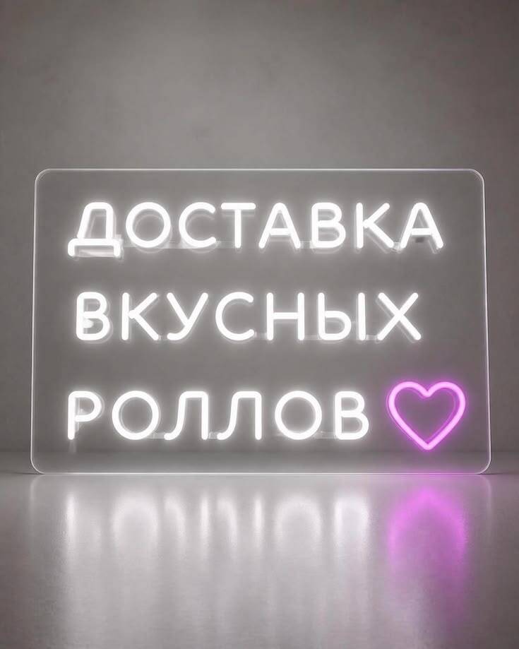 Неоновые вывески на заказ в Ростове-на-Дону фото 2 Услуги Ростов-на-Дону
