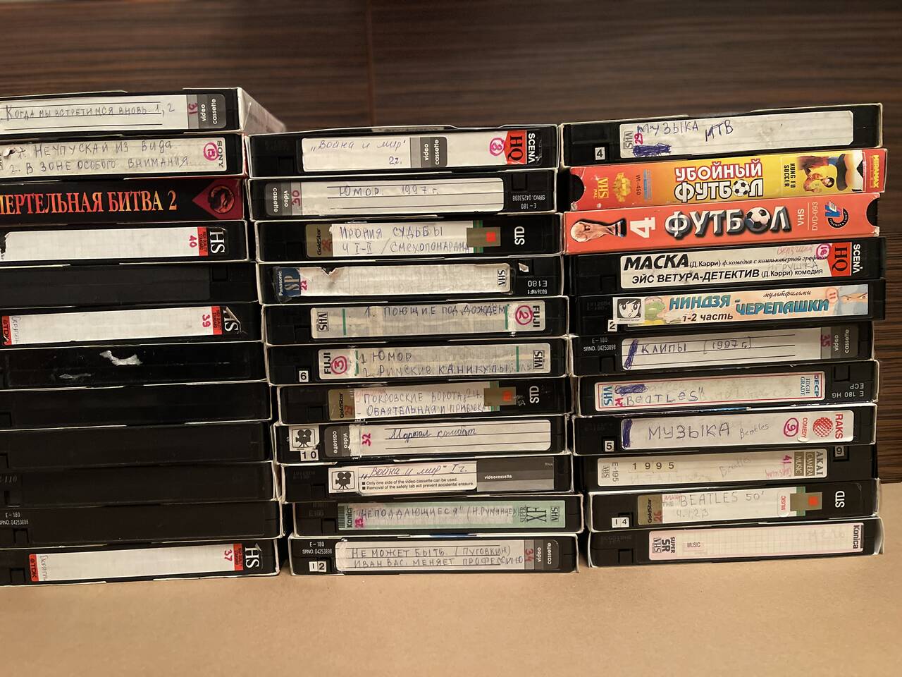 Продам оптом видеокассеты VHS -180-240 мин.70 шт. в Благовещенске (Амурская область) фото 3 Бытовая электроника Благовещенск (Амурская область)