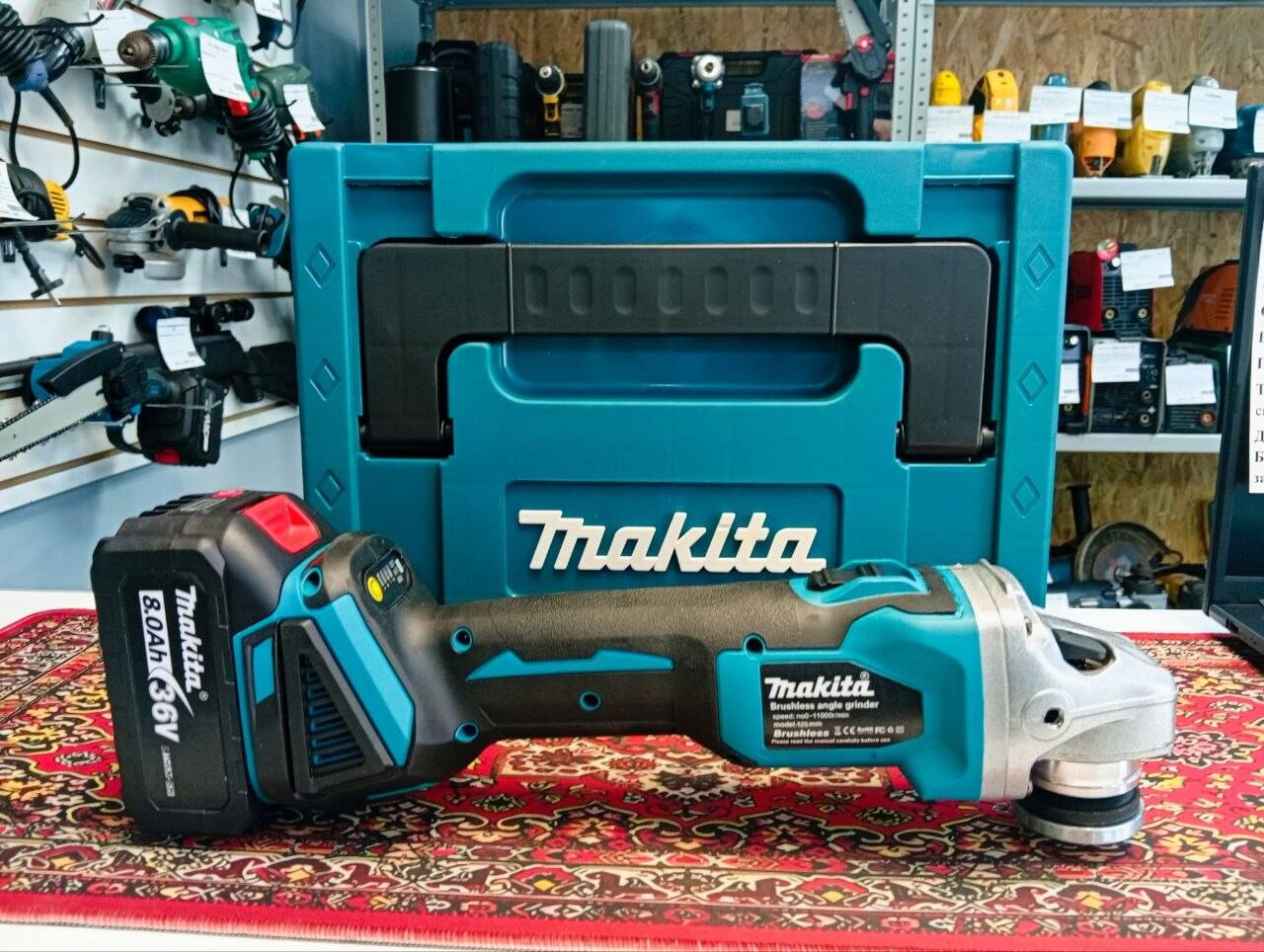 Новая Болгарка Аккумуляторная Makita 36V в Ужуре фото 3 Для дома и дачи Ужур