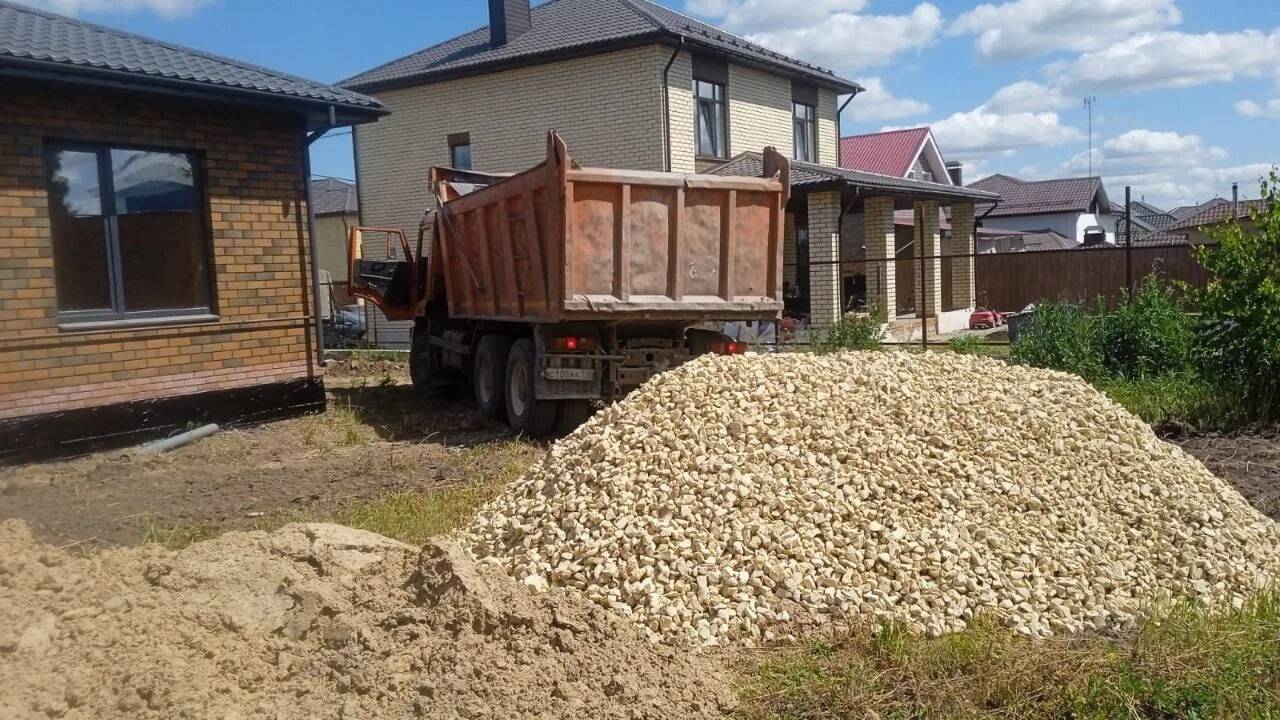 Песок речной и карьерный