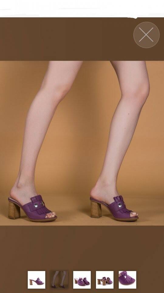 Сабо loriblu италия 39 размер кожа сиреневые фиолетовые каблук 8 см босоножки обувь женская лето в Москве фото 2 Личные вещи Москва