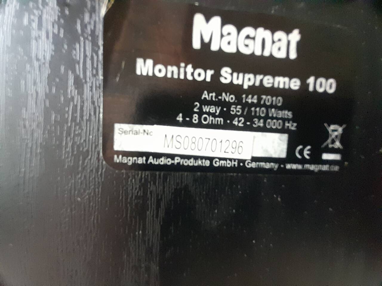 Мониторные акустика Magnat Monitor Supreme 100 в Челябинске фото 3 Бытовая электроника Челябинск Мониторные акустика Magnat Monitor Supreme 100 в Челябинске фото 3 Бытовая электроника Челябинск