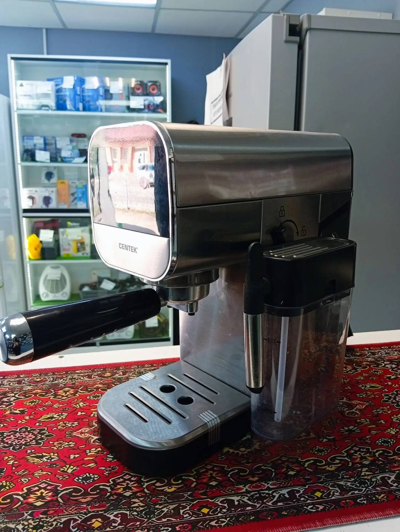 Кофемашина Рожковая Centek CT-1172 в Ужуре фото 2 Бытовая электроника Ужур