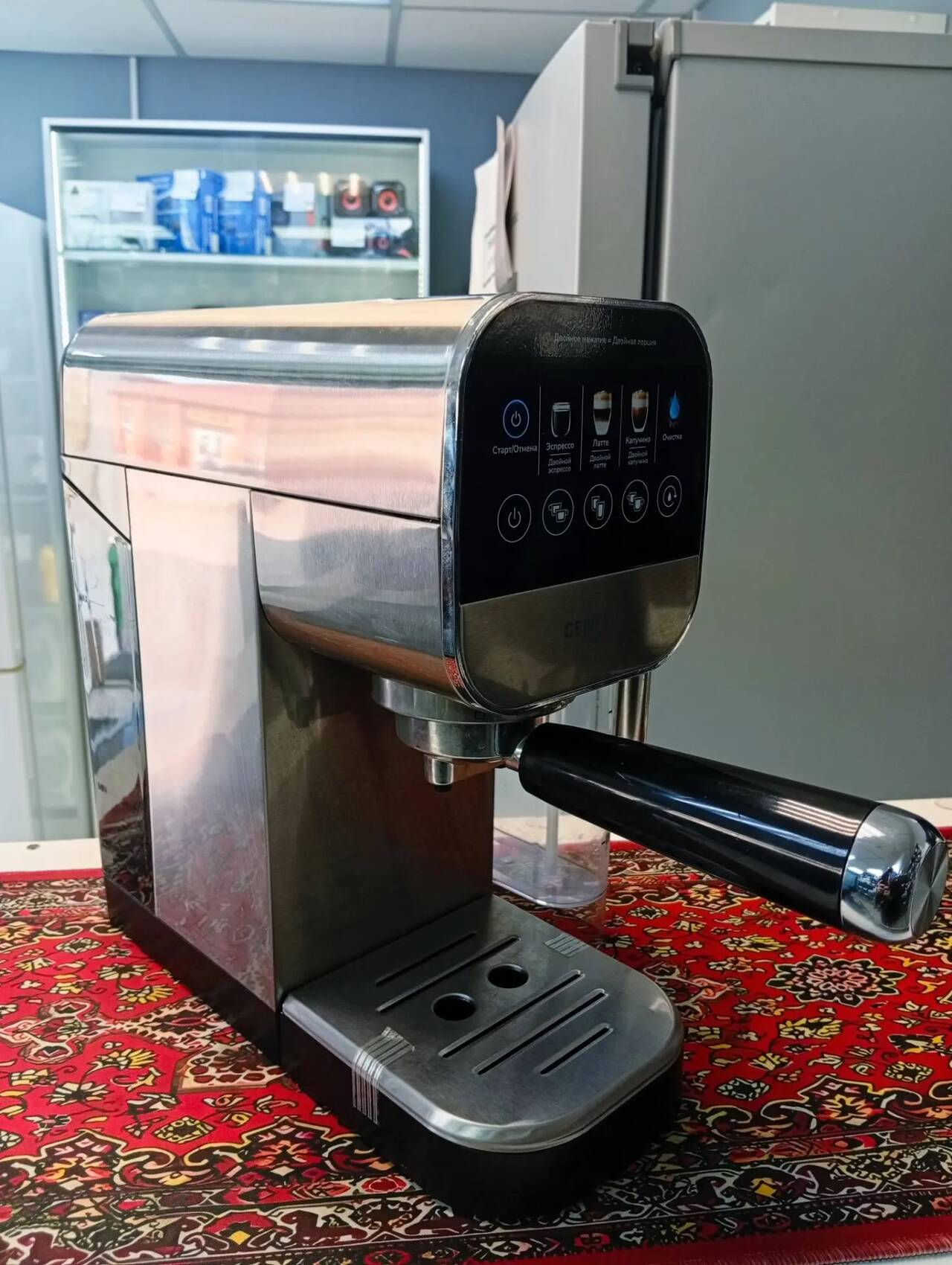 Кофемашина Рожковая Centek CT-1172 в Ужуре фото 3 Бытовая электроника Ужур