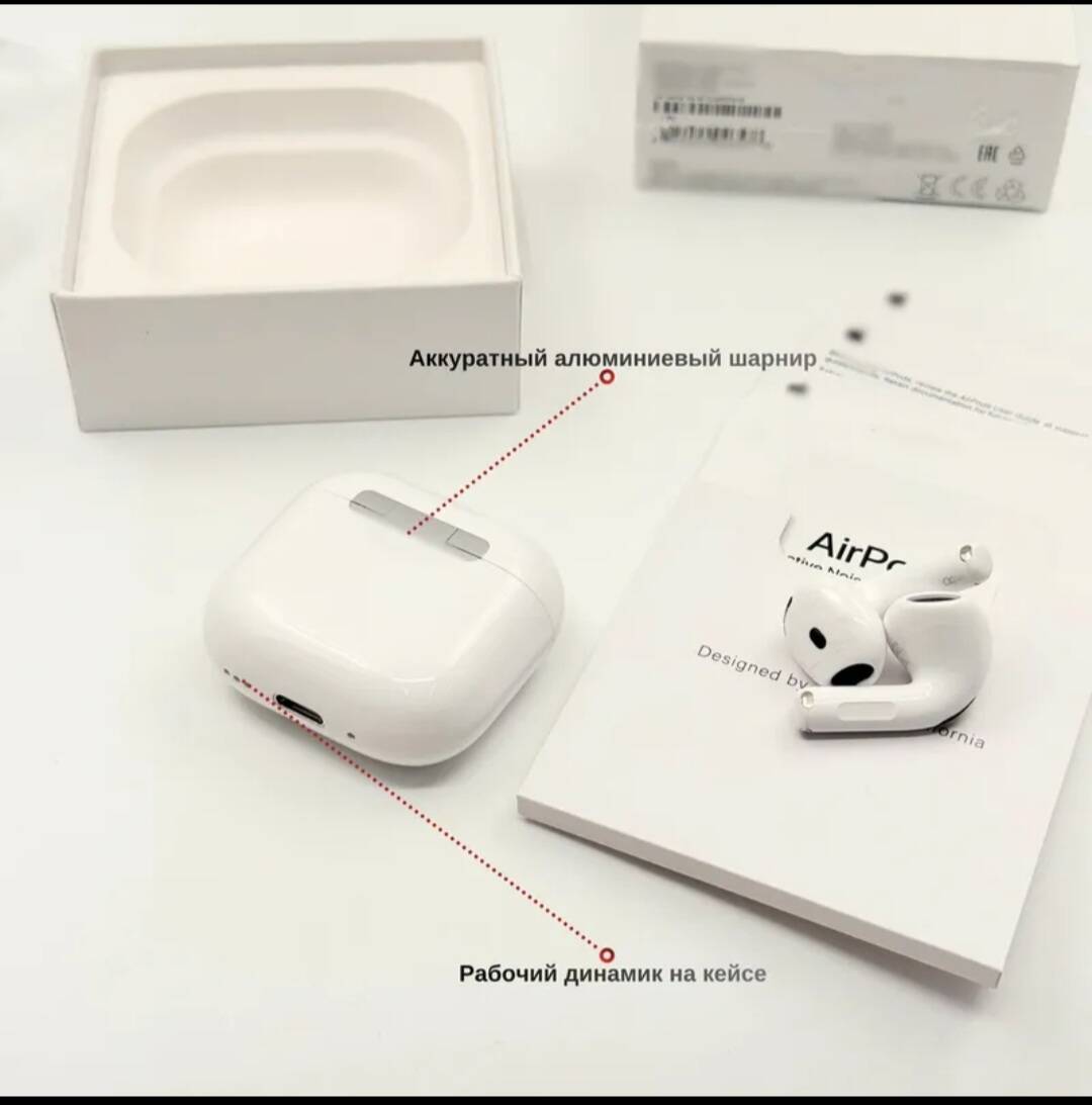 Наушники AirPods 4 в Гусь-Хрустальном фото 2 Бытовая электроника Гусь-Хрустальный