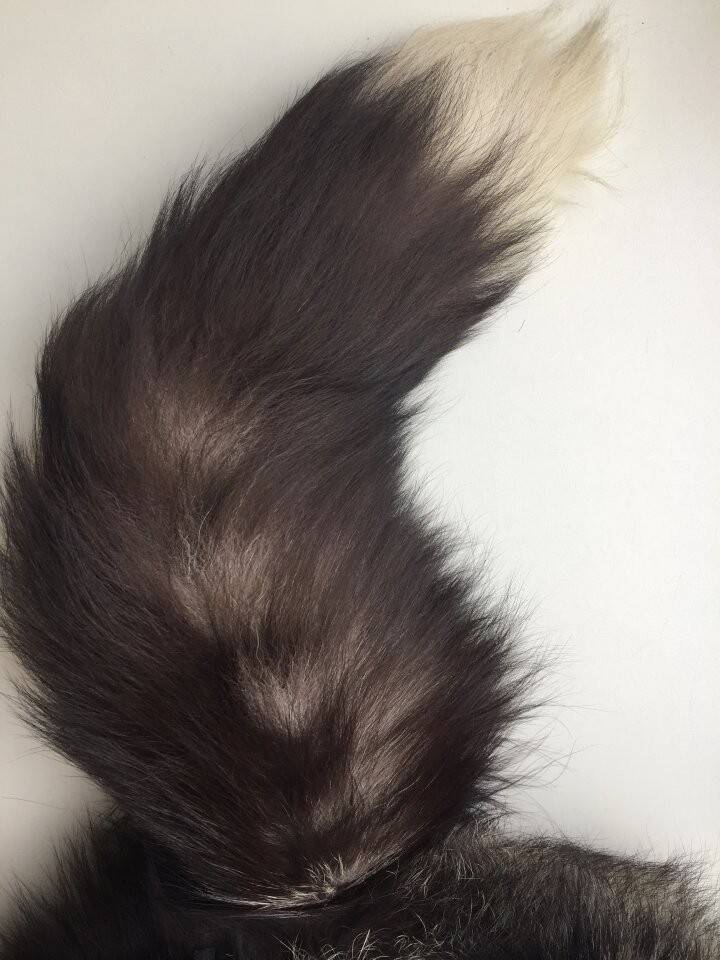 Шапка женская новая мех чернобурка хвост меховая разное 44 46 м регулируется внутри лента производст в Москве фото 5 Личные вещи Москва