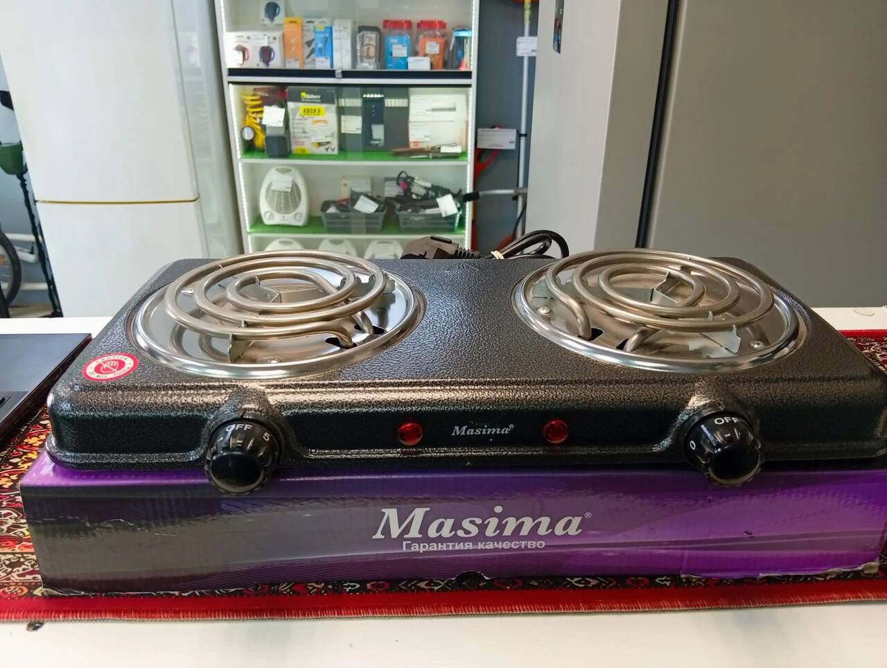Новая Плита 2-х конфорочная Masima MS 5110