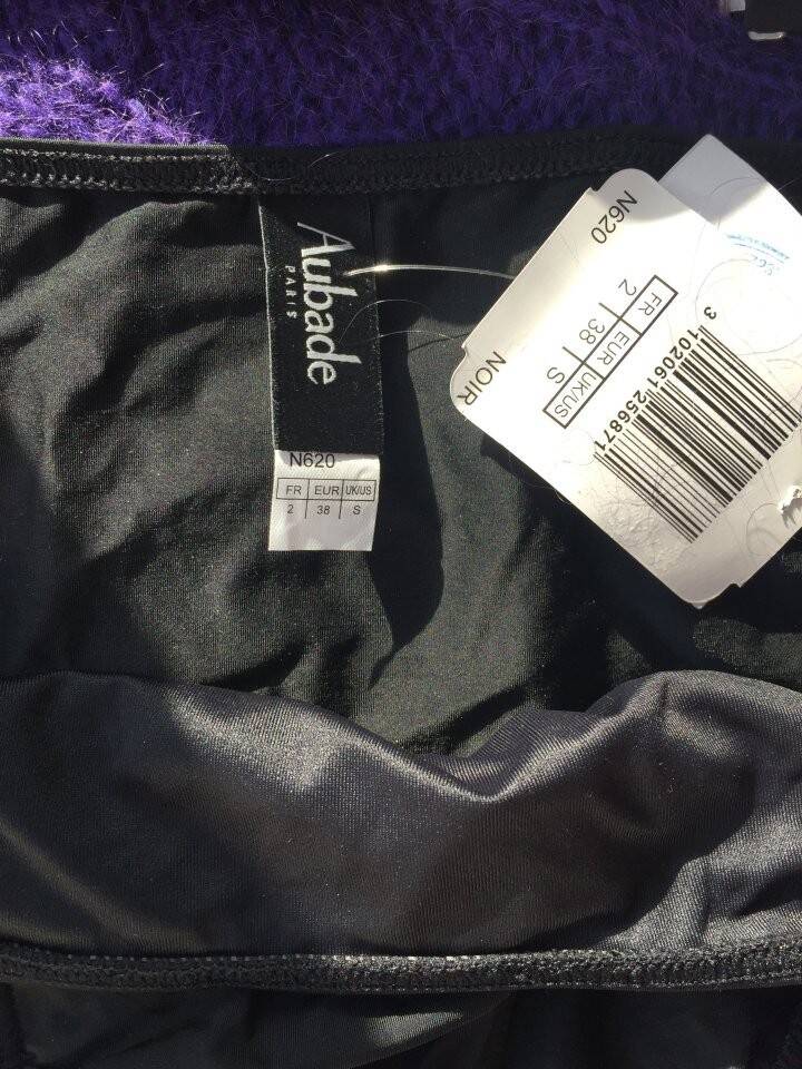 Купальник раздельный новый aubade франция 46 м размер черный чашки мягкие пушап push-ups pushup push в Москве фото 3 Личные вещи Москва