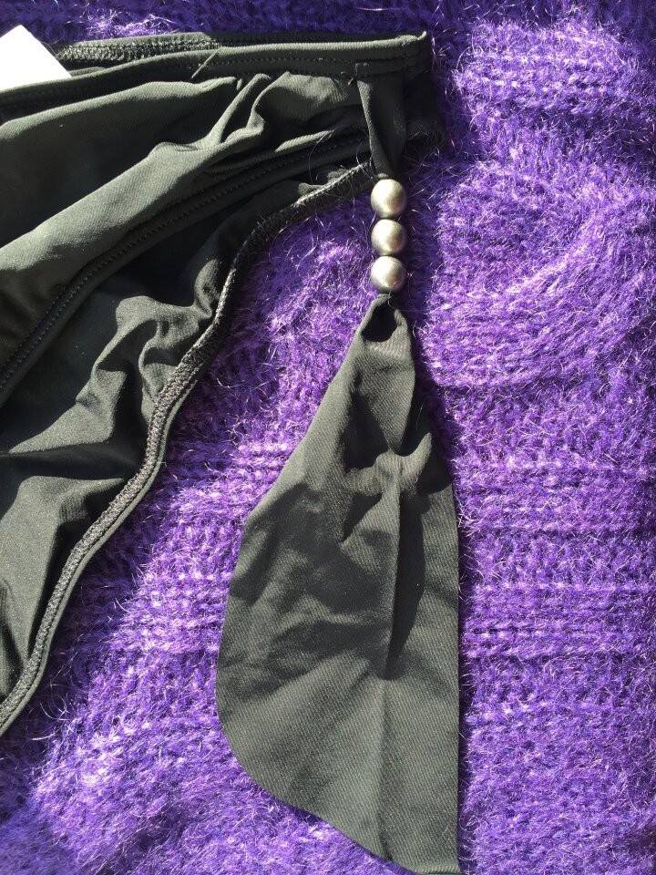 Купальник раздельный новый aubade франция 46 м размер черный чашки мягкие пушап push-ups pushup push в Москве фото 5 Личные вещи Москва