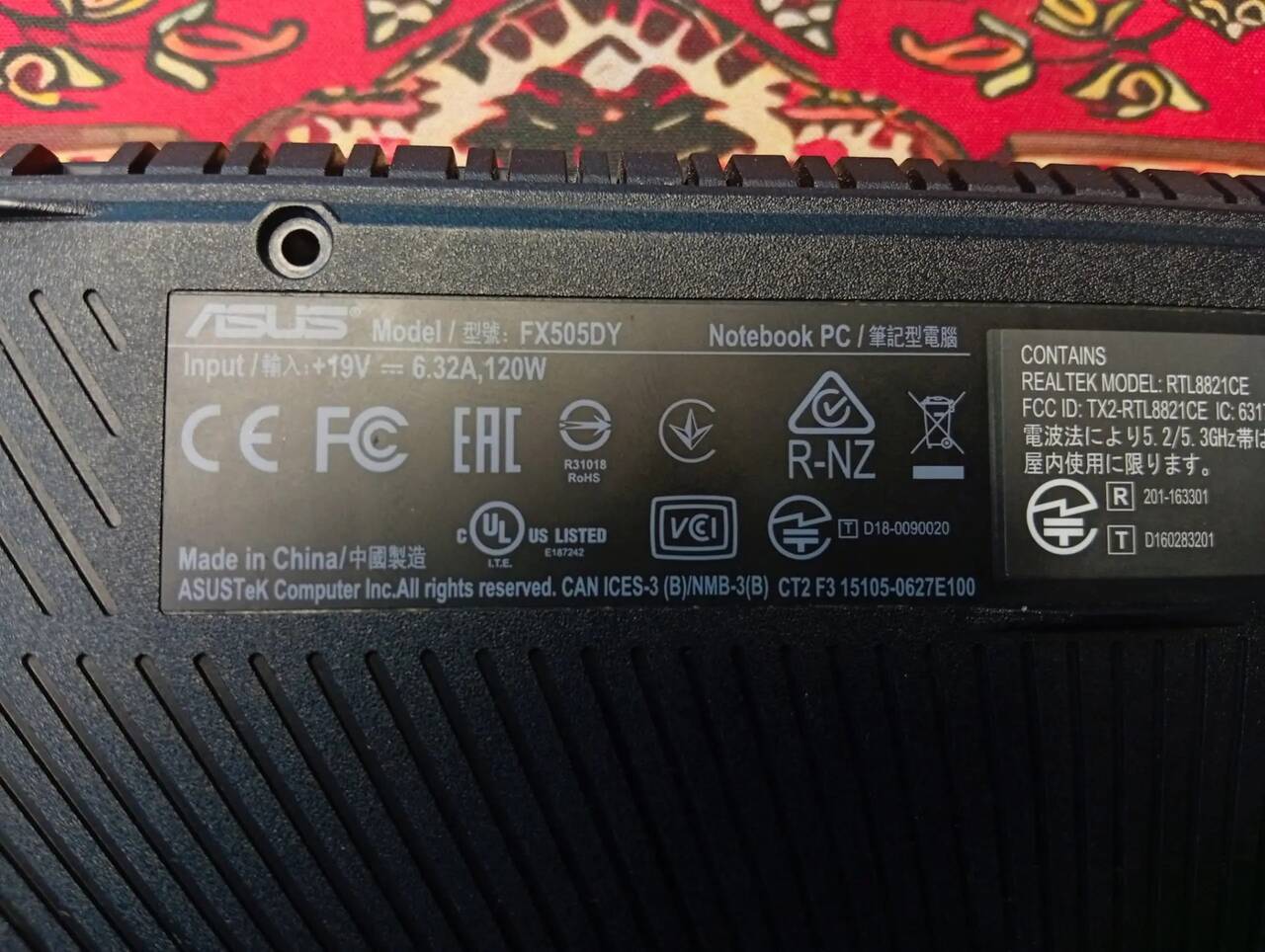 Ноутбук Игровой Asus Tuf Gaming FX505DY в Ужуре фото 4 Бытовая электроника Ужур Ноутбук Игровой Asus Tuf Gaming FX505DY в Ужуре фото 4 Бытовая электроника Ужур
