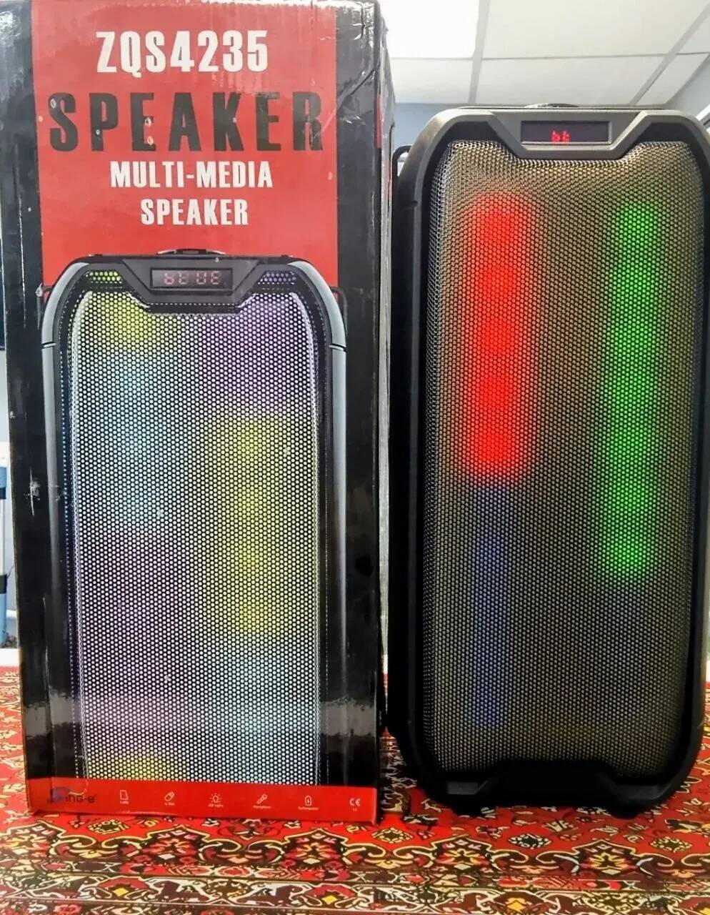 Новая Портативная Колонка Speaker ZQS4235