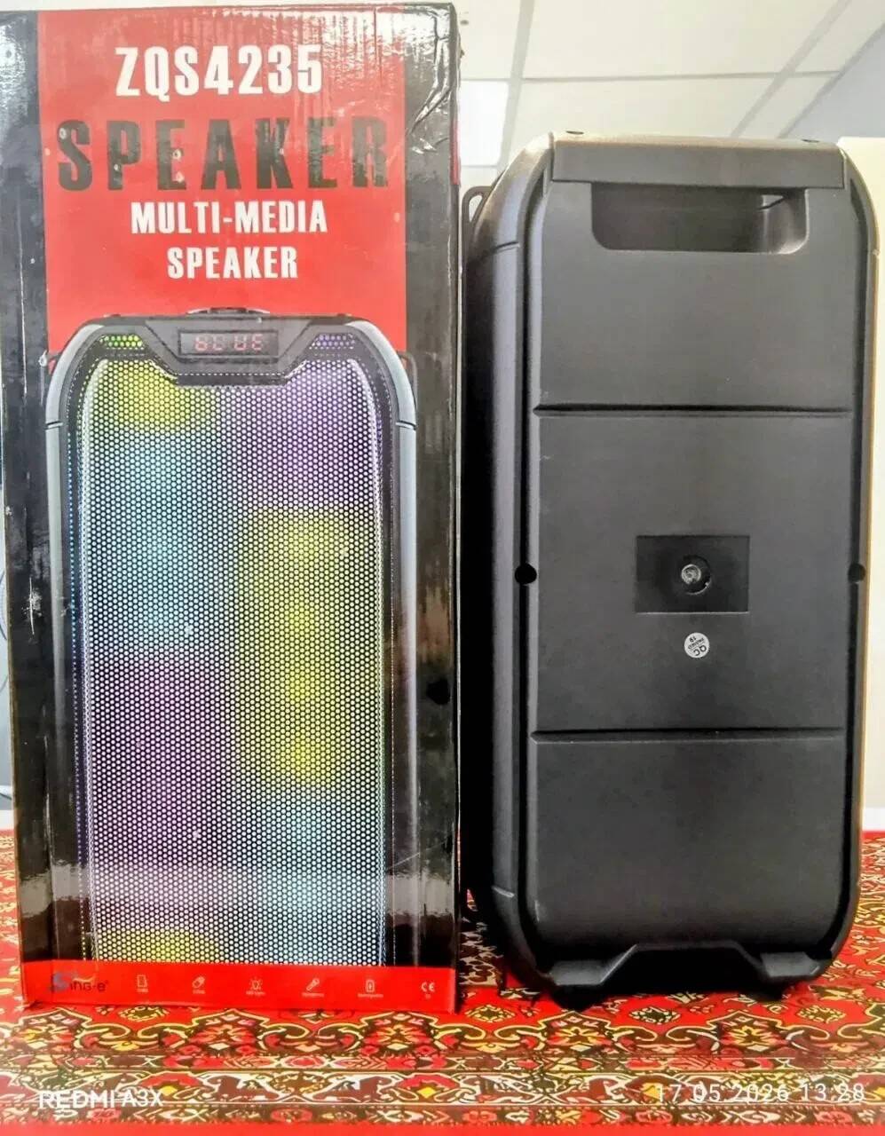Новая Портативная Колонка Speaker ZQS4235 в Ужуре фото 2 Бытовая электроника Ужур Новая Портативная Колонка Speaker ZQS4235 в Ужуре фото 2 Бытовая электроника Ужур