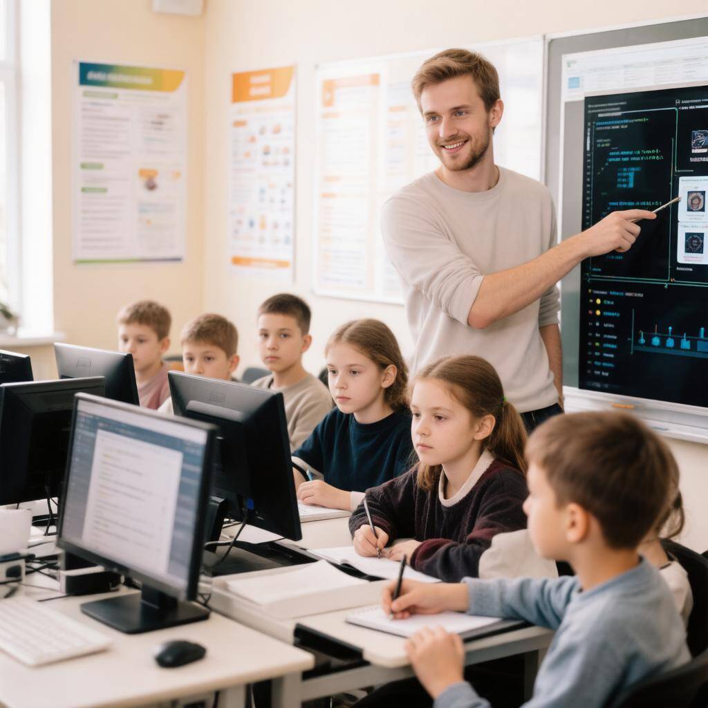  Python и AI + Python для 5–7 классов. Репетитор онлайн