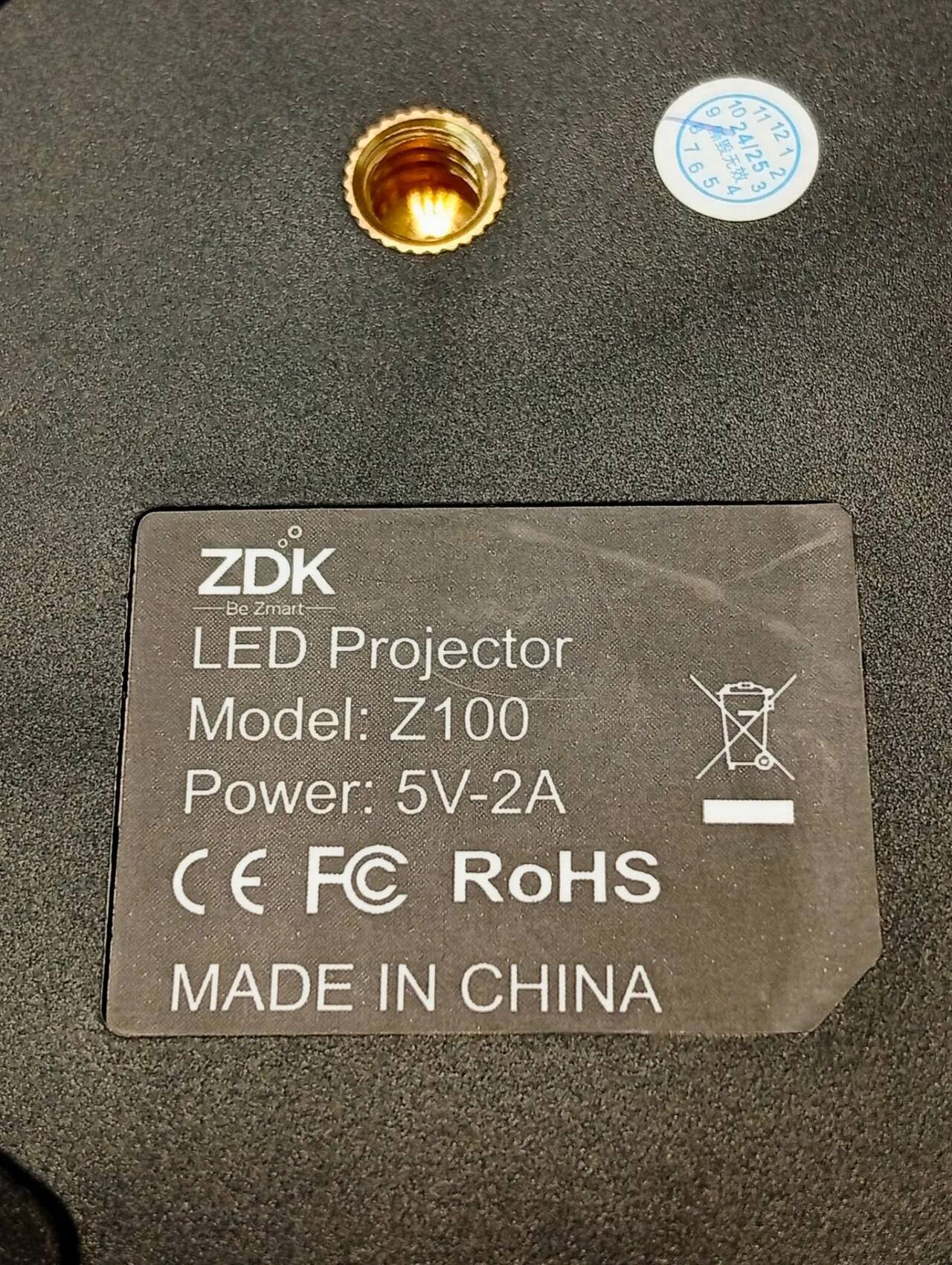 Проектор ZDK Z100 в Ужуре фото 2 Бытовая электроника Ужур