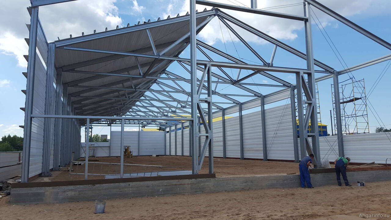 Быстровозводимые склады,ангары из сэндвич панелей в Москве фото 3 Недвижимость Москва