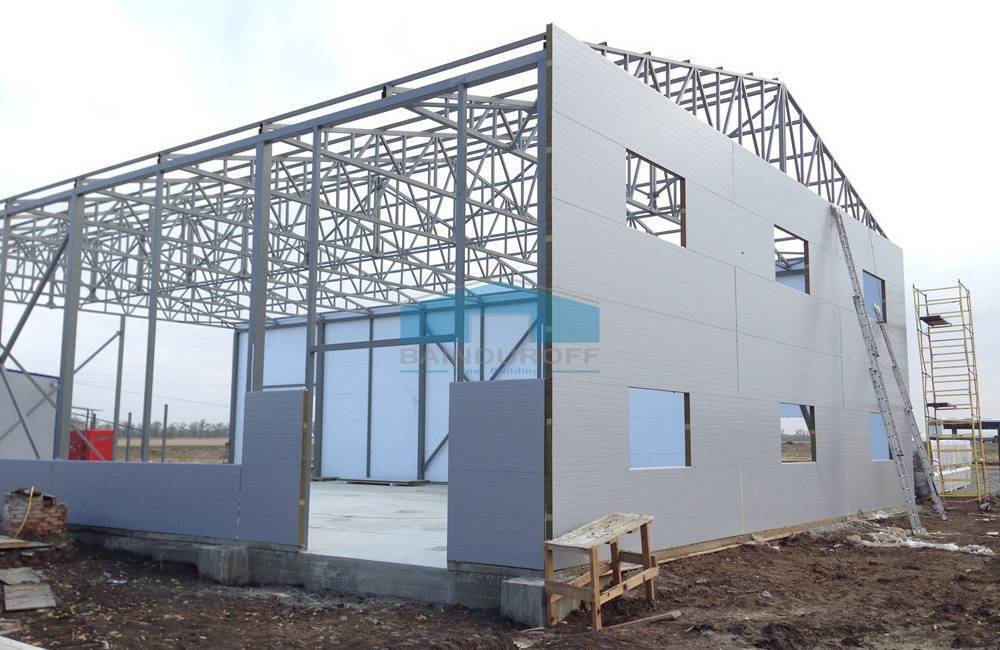 Быстровозводимые склады,ангары из сэндвич панелей в Москве фото 2 Недвижимость Москва