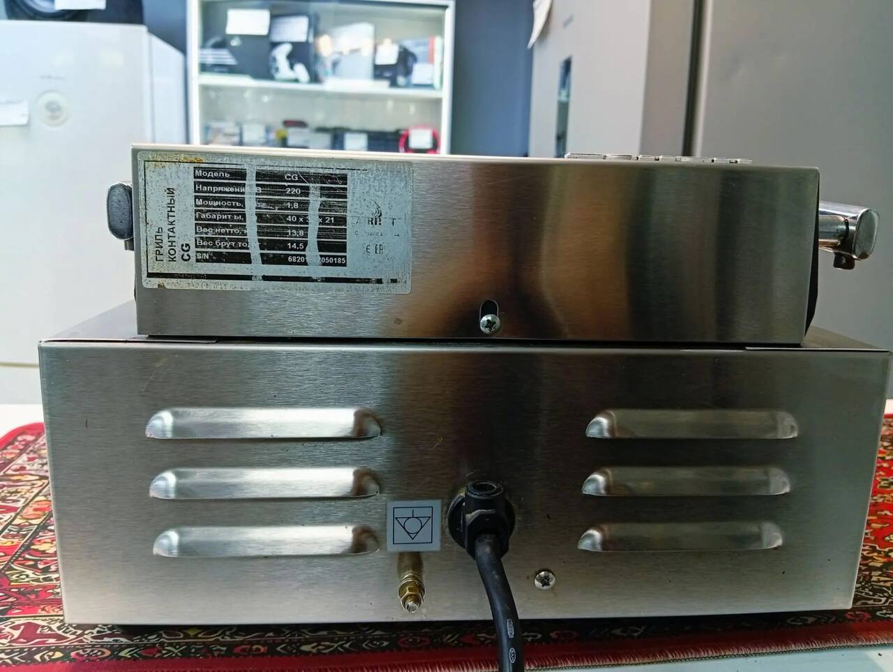 Гриль Электрический AirHot CG 220 в Ужуре фото 6 Бытовая электроника Ужур