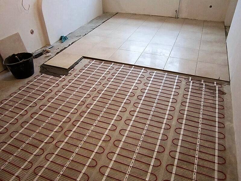 Теплый пол под плитку. Нагревательные маты. Нагревательные секции. в Саратове фото 4 Для дома и дачи Саратов