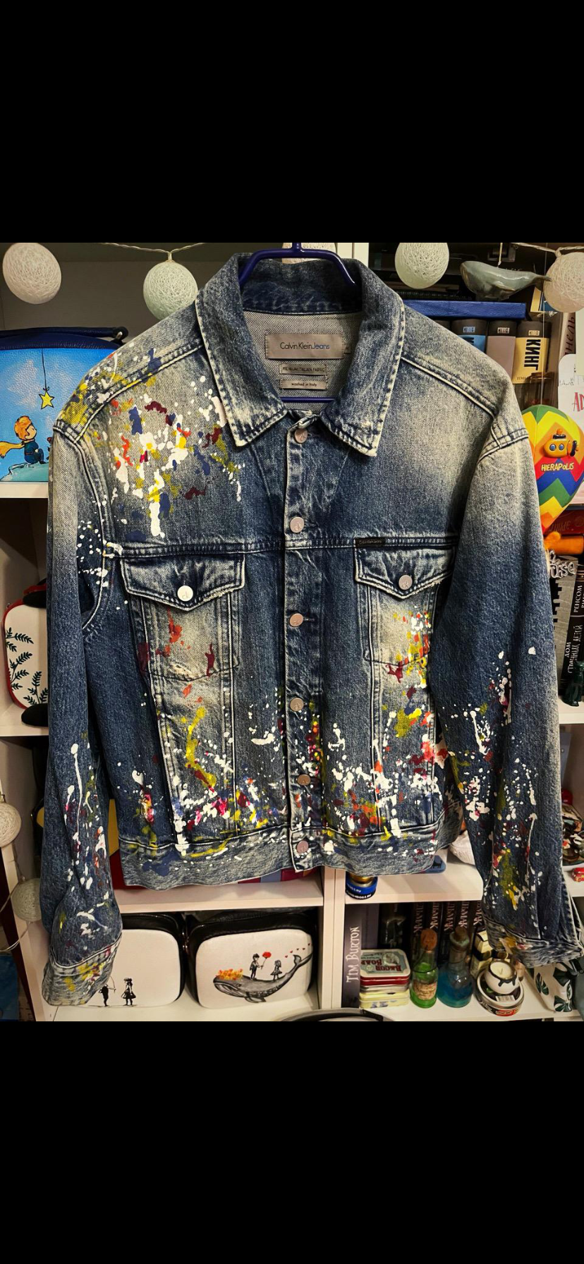 джинсовая куртка calvin klein jeans