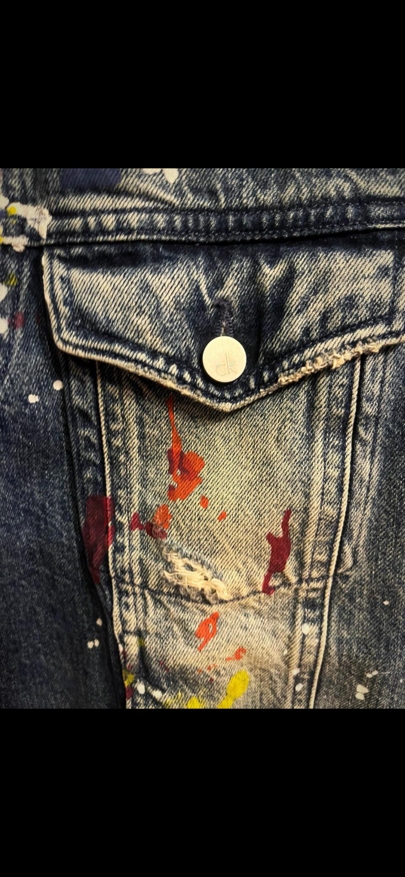 джинсовая куртка calvin klein jeans в Москве фото 5 Личные вещи Москва