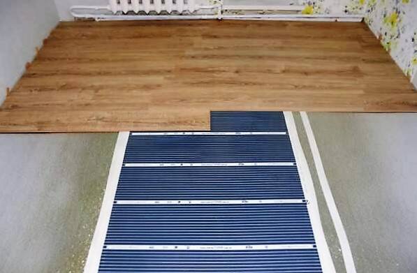 Пленочный тёплый пол Ace Floor с заземлением.