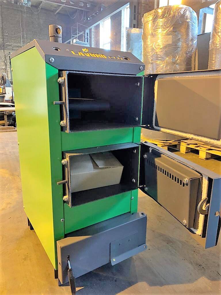 Твердотопливный полуавтоматический котел Lavoro Eco L-12
