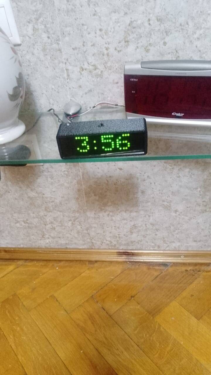 Настольные умные часы (ESP32, Wi-Fi, MQTT) в Сочи фото 1 Бытовая электроника Сочи