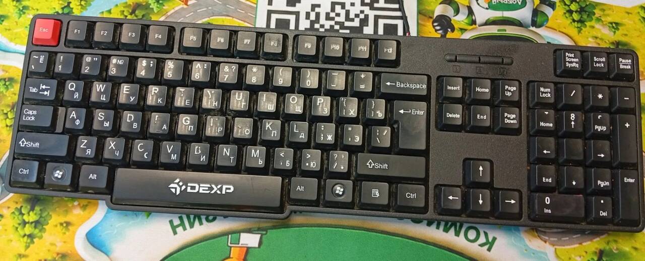 Клавиатура Проводная Dexp K-401BU