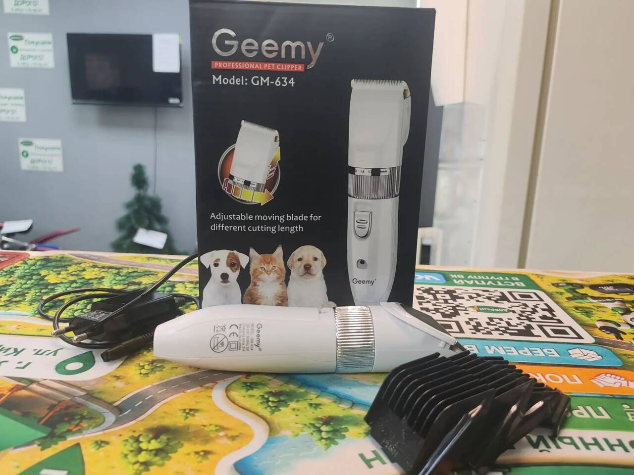 Триммер для животных Geemy GM-634 в Ужуре фото 2 Для дома и дачи Ужур