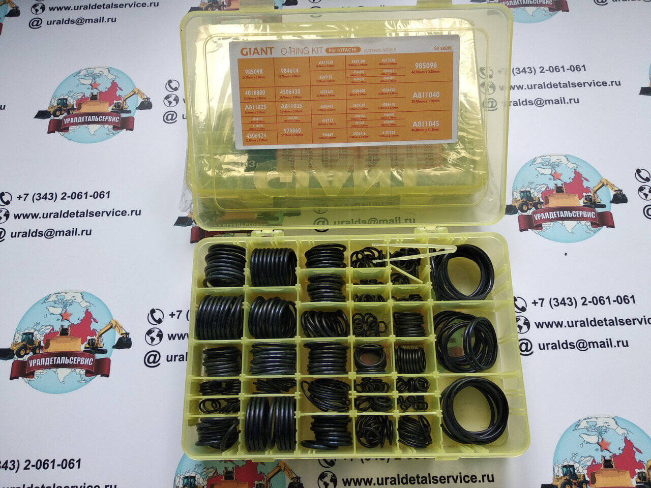 Набор О-колец Giant O-ring Kit Hitachi в Екатеринбурге фото 3 Транспорт Екатеринбург