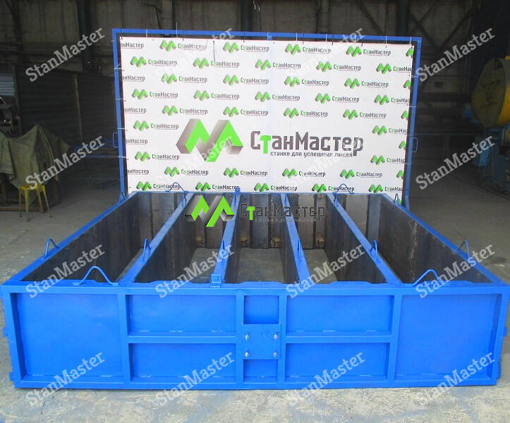 Форма для изготовления фундаментных блоков ФБС на 5 изделий в Москве фото 1 Услуги Москва