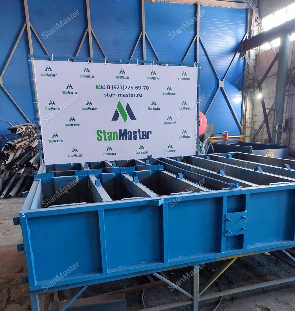 Форма для изготовления фундаментных блоков ФБС на 7 изделий в Москве фото 2 Услуги Москва