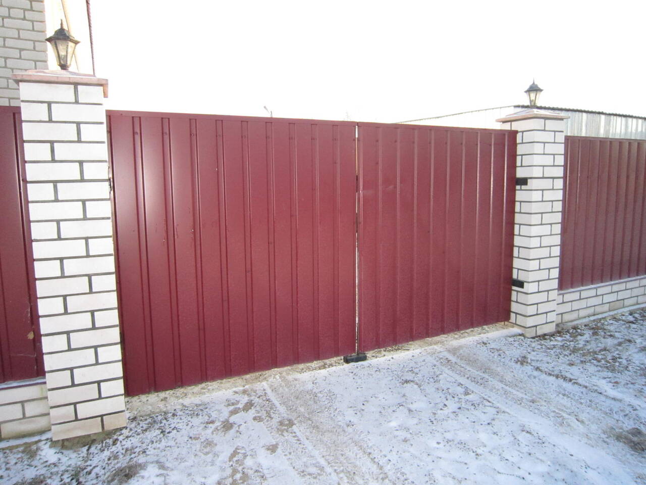 Забор из профнастила (профлиста) в Кимрах фото 2 Услуги Кимры