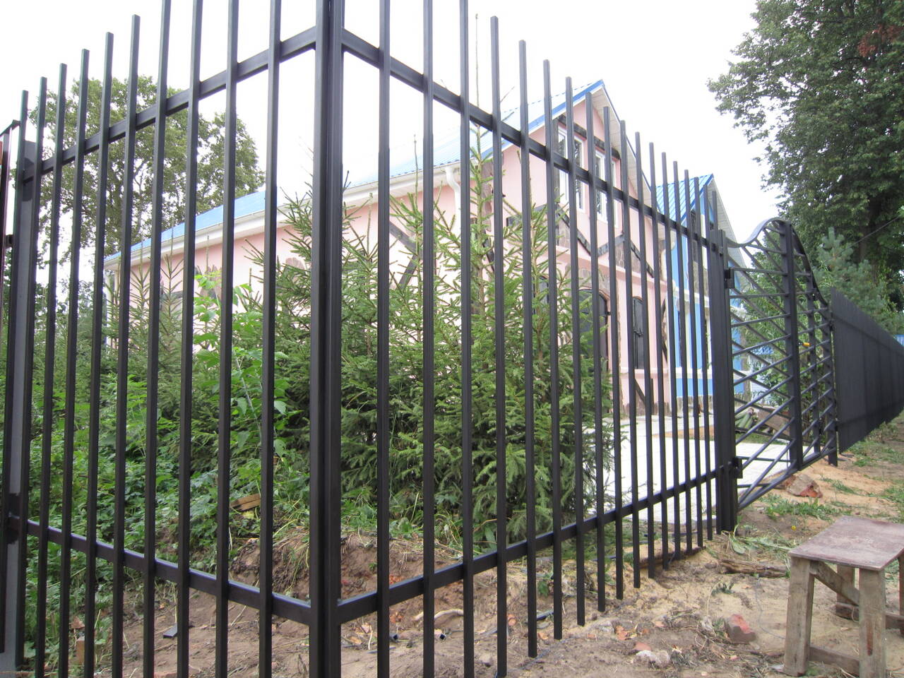 Стальные заборы в Кимрах фото 4 Услуги Кимры