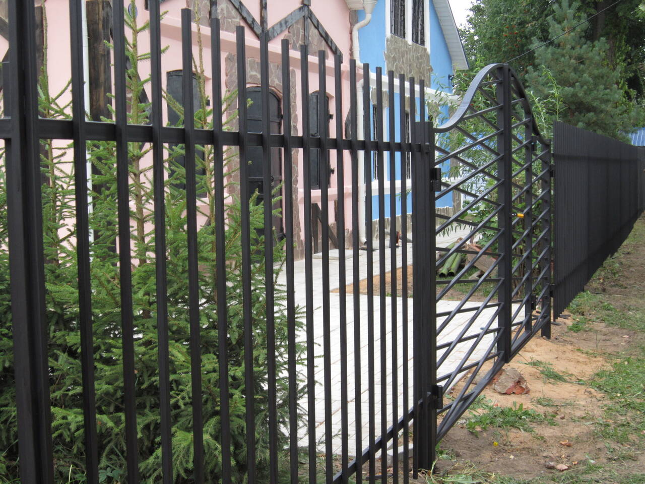 Стальные заборы в Кимрах фото 1 Услуги Кимры