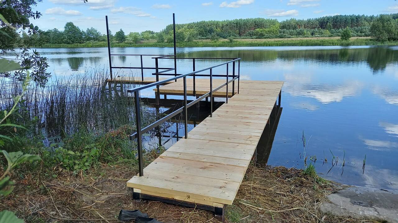 Причалы Пирсы Мостки в Кимрах фото 3 Услуги Кимры