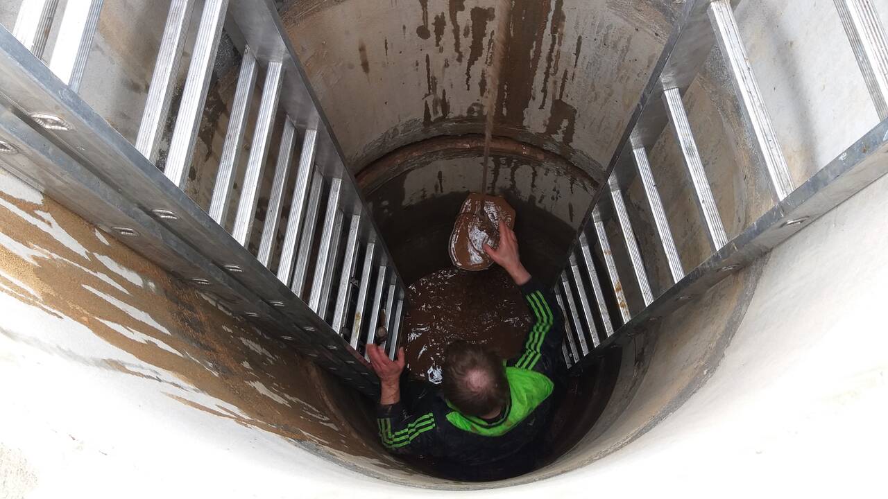 Чистка колодца