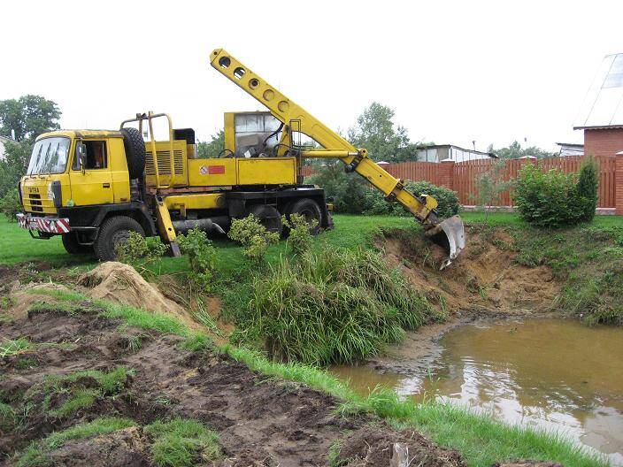  Копка прудов Копка траншей в Кимрах фото 2 Услуги Кимры