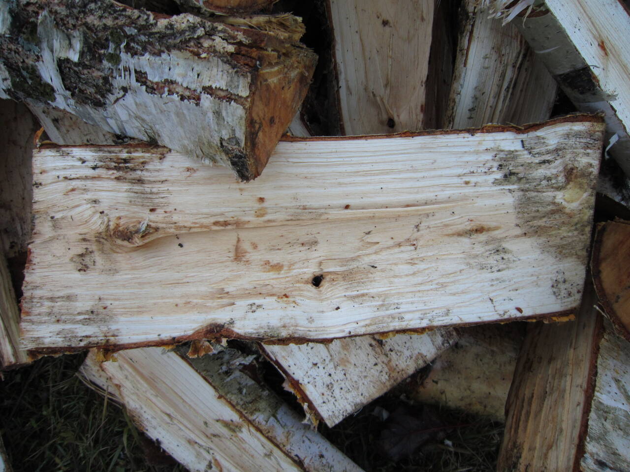 Дрова колотые