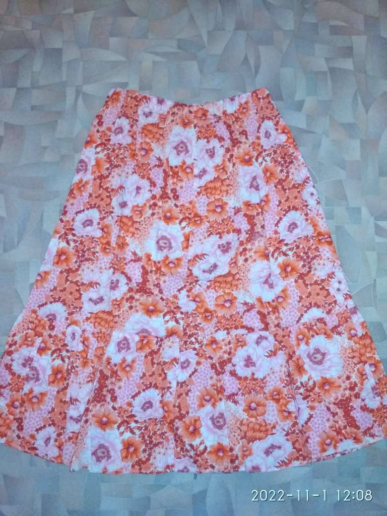 продам новые платья и юбки мода 90-х годов ситец 44-50/168 производство Россия в Новосибирске фото 7 Личные вещи Новосибирск