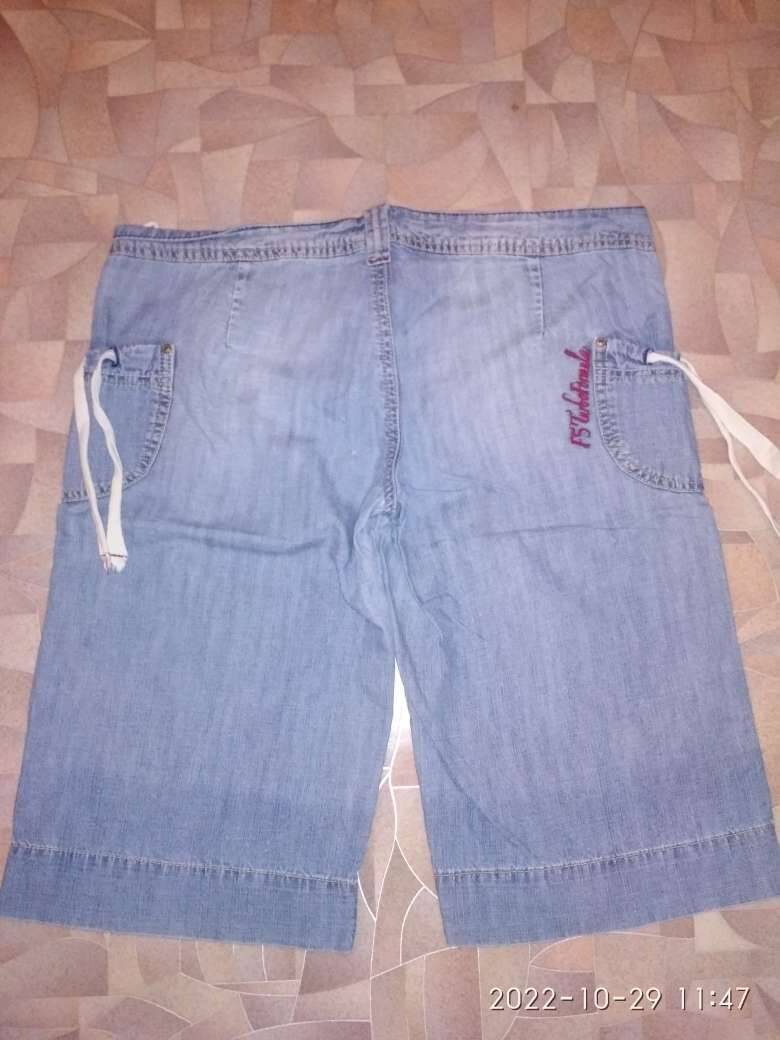 Продам джинс синий женские шорты 46-48/167 в Новосибирске фото 3 Личные вещи Новосибирск