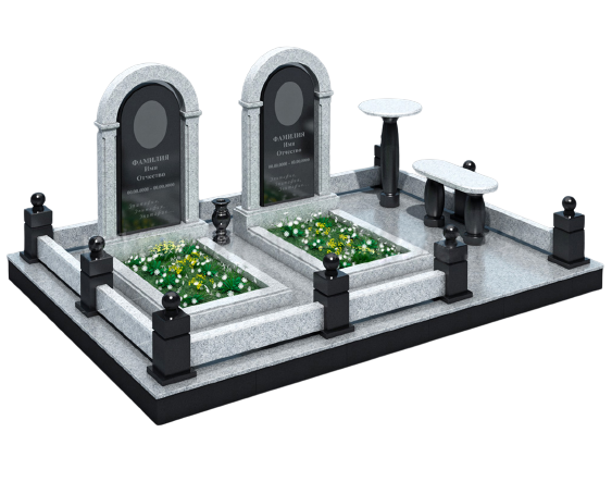 Памятники и благоустройство могил