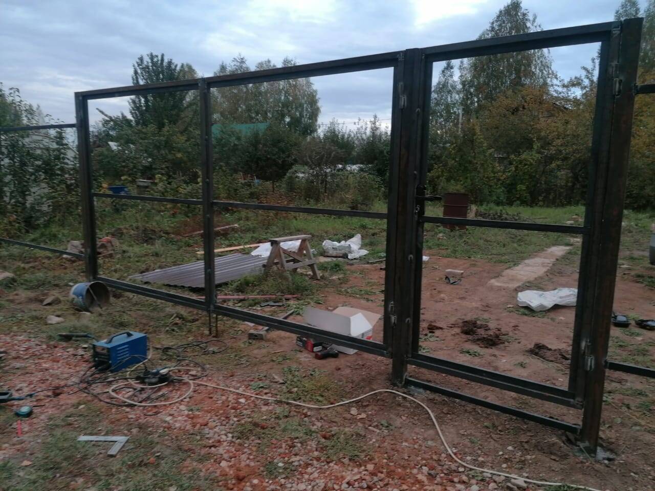 Каркас забора в Казани фото 5 Услуги Казань