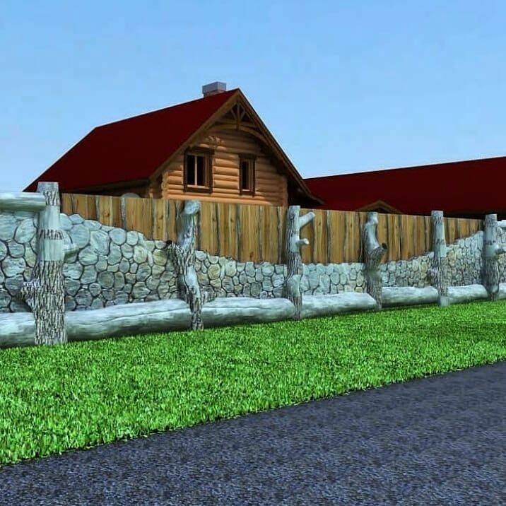 Заборы беседки водопады.