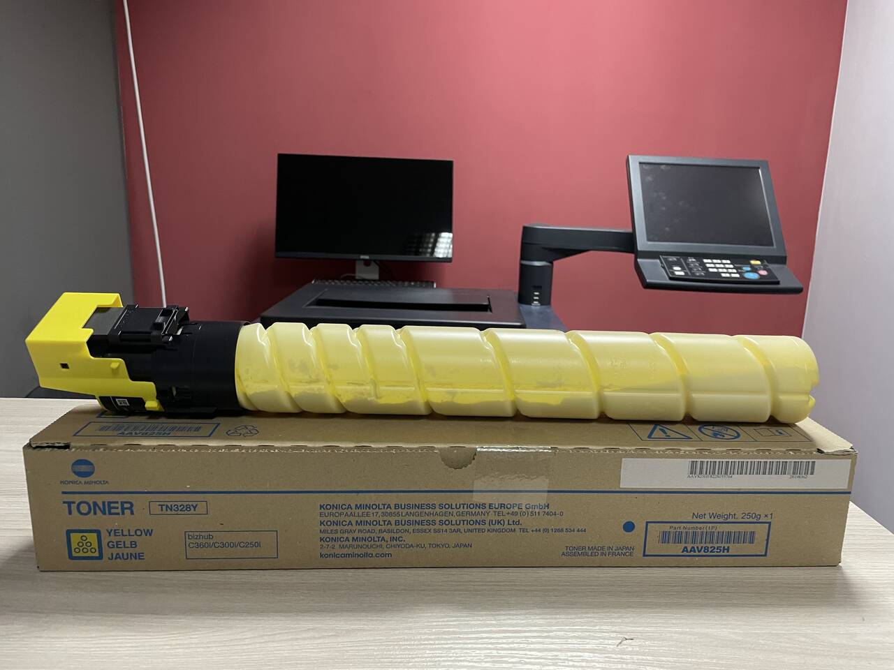 Тонер TN-328Y, желтый, (AAV825H) Konica Minolta в Москве фото 2 Бытовая электроника Москва