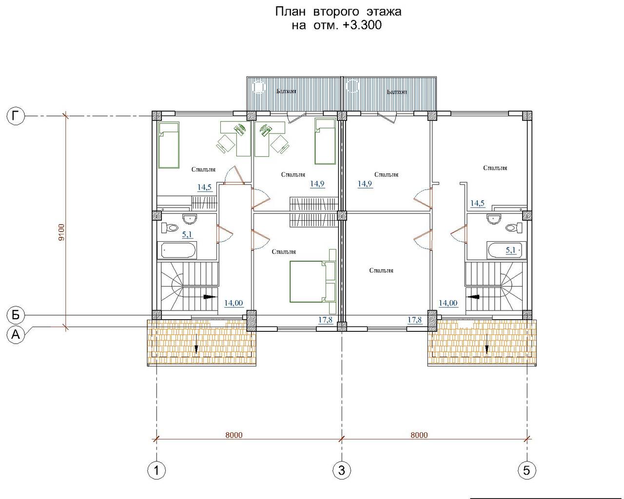 Таунхаус 210 м² на участке 3,5 сот. в Севастополе фото 5 Недвижимость Севастополь