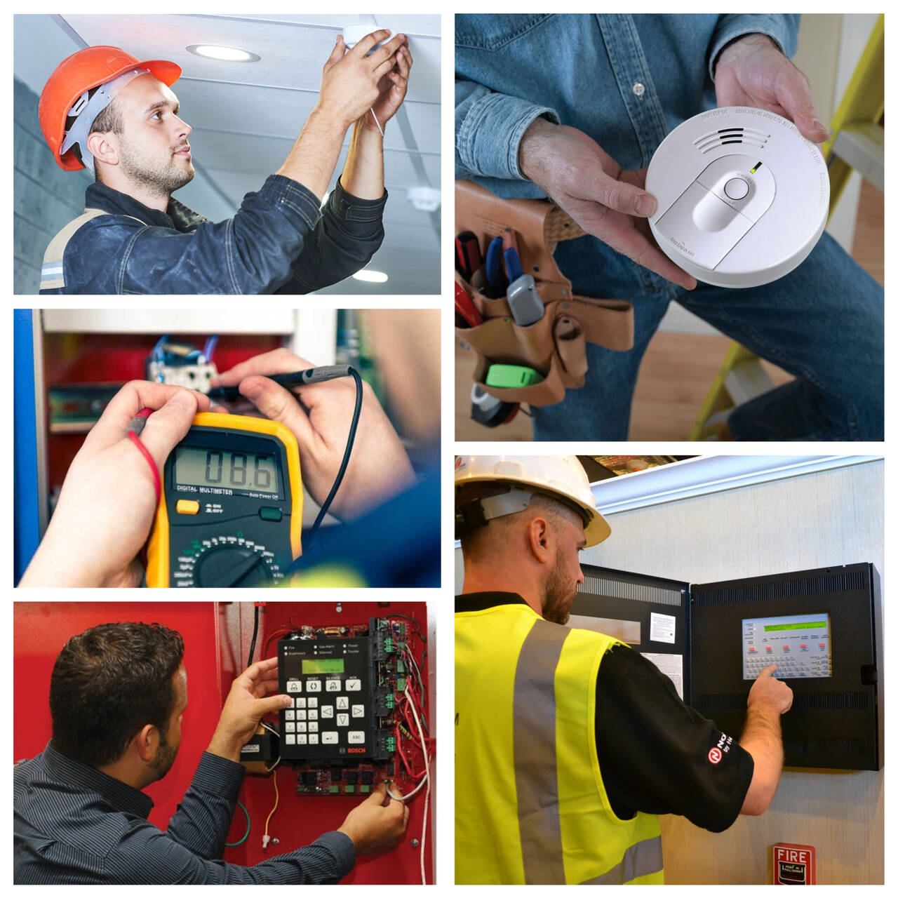 Монтаж пожарной сигнализации