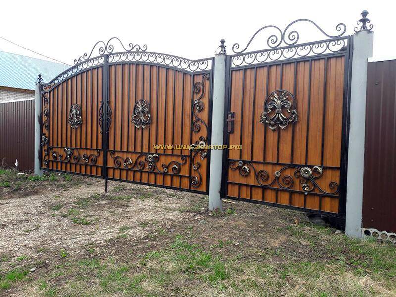 Кованые ворота в Бугульме фото 3 Для дома и дачи Бугульма