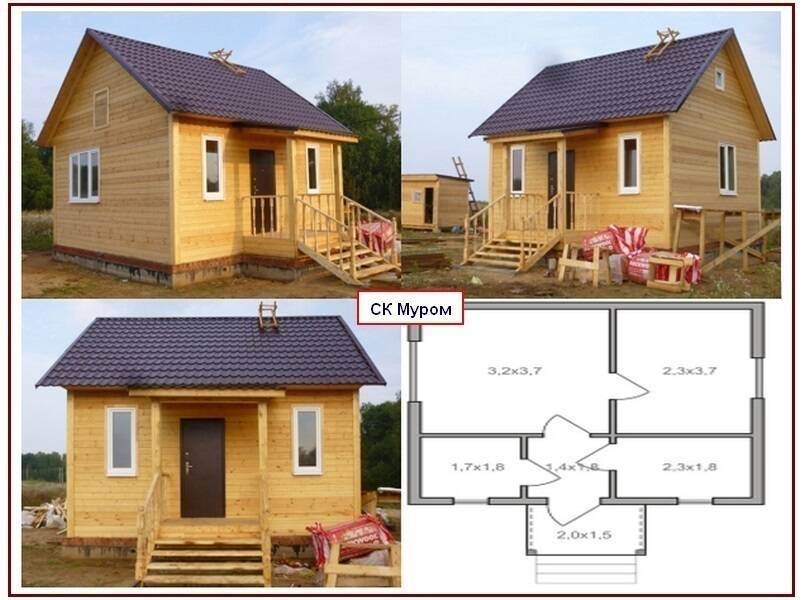Строим дачные домики. СК Муром в Королёве фото 5 Услуги Королёв