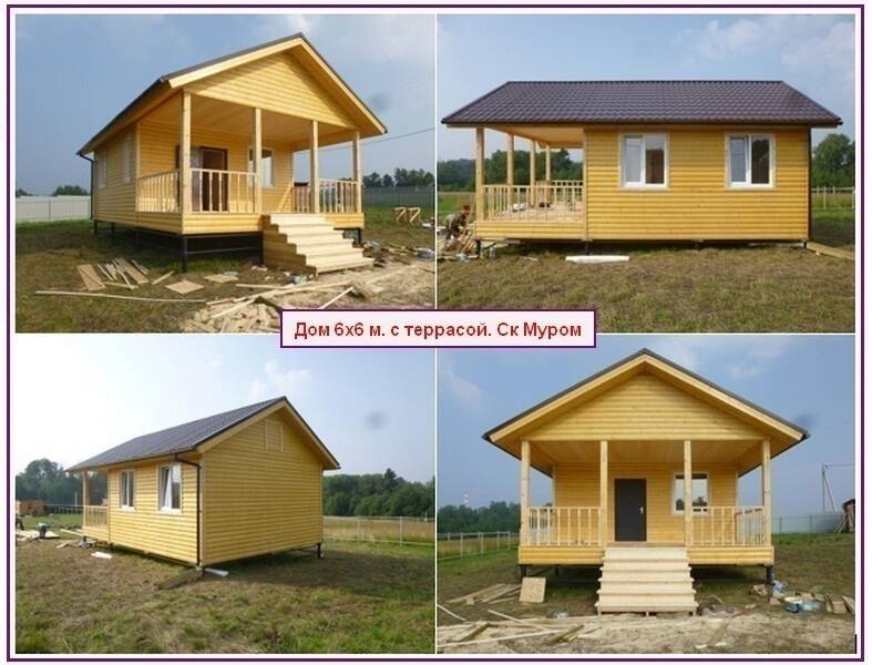 Строим дачные домики. СК Муром